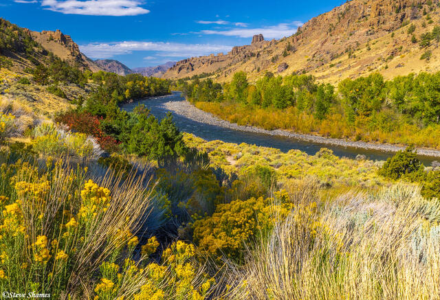 Shoshone River View print