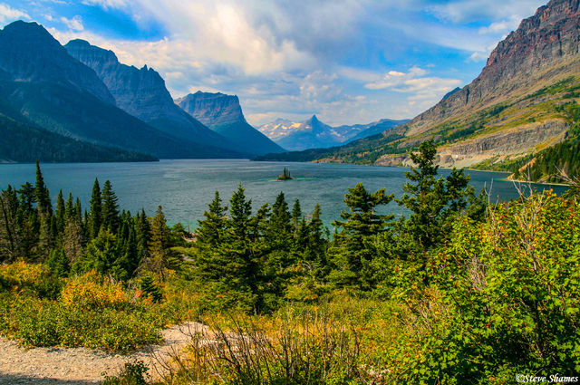 Saint Mary Lake print