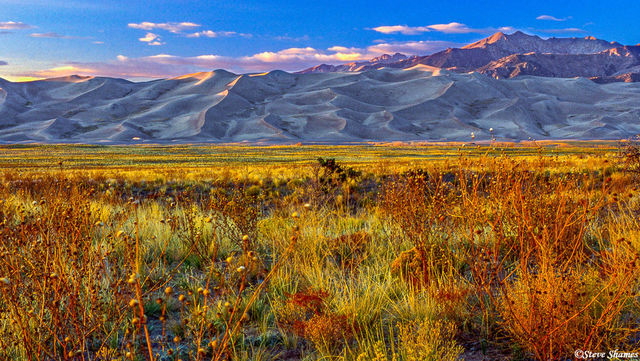 Sunset at Great Sand Dunes print