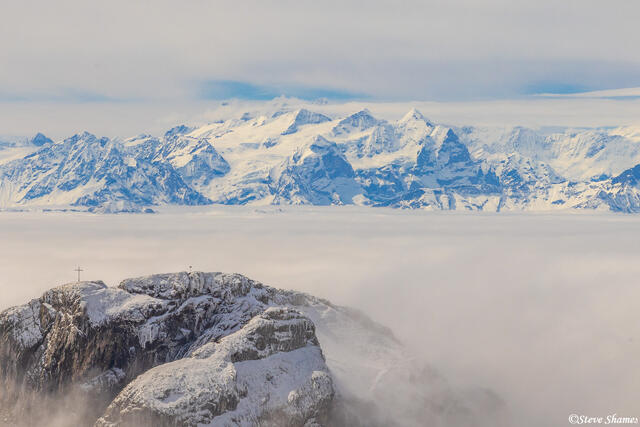 Swiss Alps High Peaks print