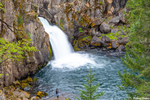 Upper McCloud Falls print