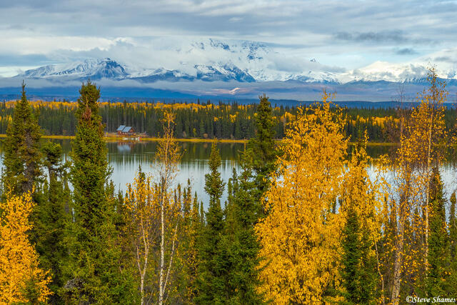 Willow Lake Alaska print