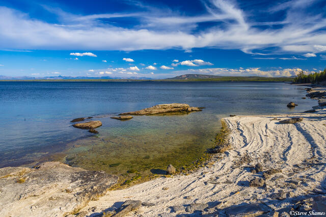 Yellowstone Lake View print