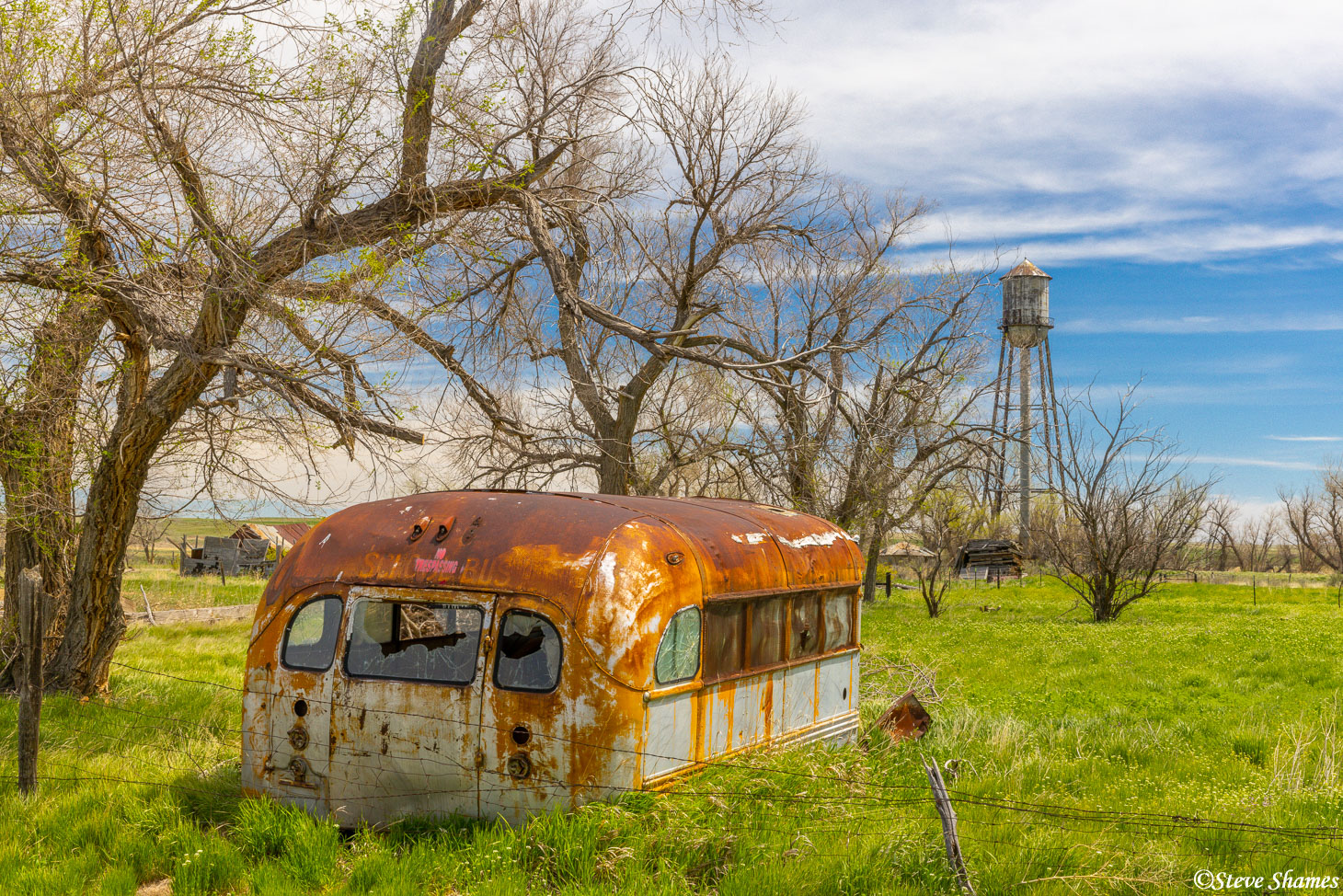 Here is Ardmore South Dakota, population 1. Just across the Nebraska state line.