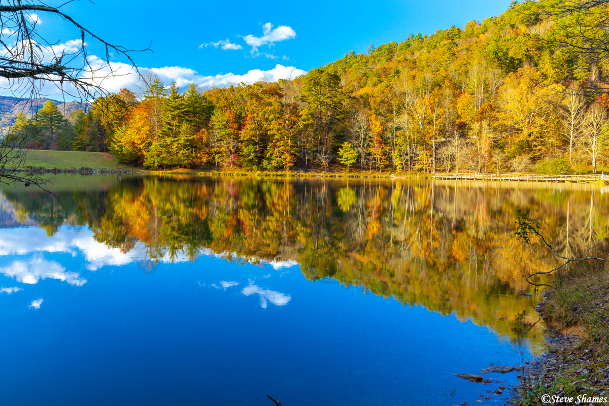A nice reflection here at Black Rock Lake, nestled in the north Georgia mountains.