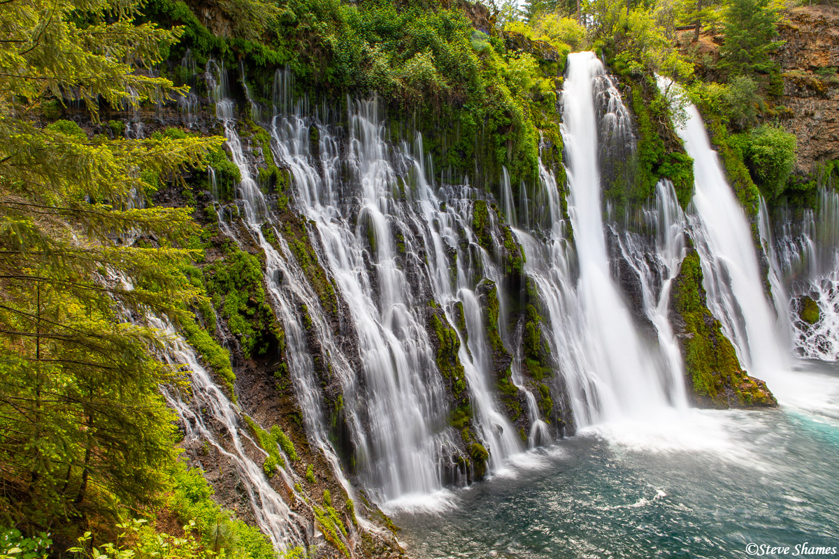 Another side view of Burney Falls.