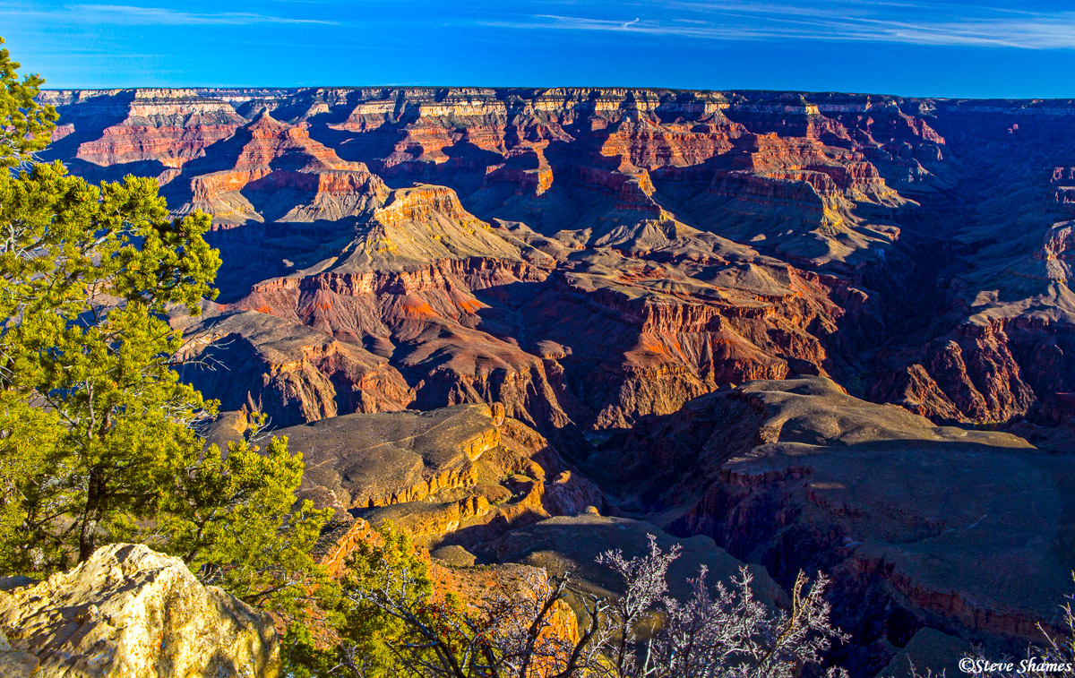 One of the many classic views of the Grand Canyon.