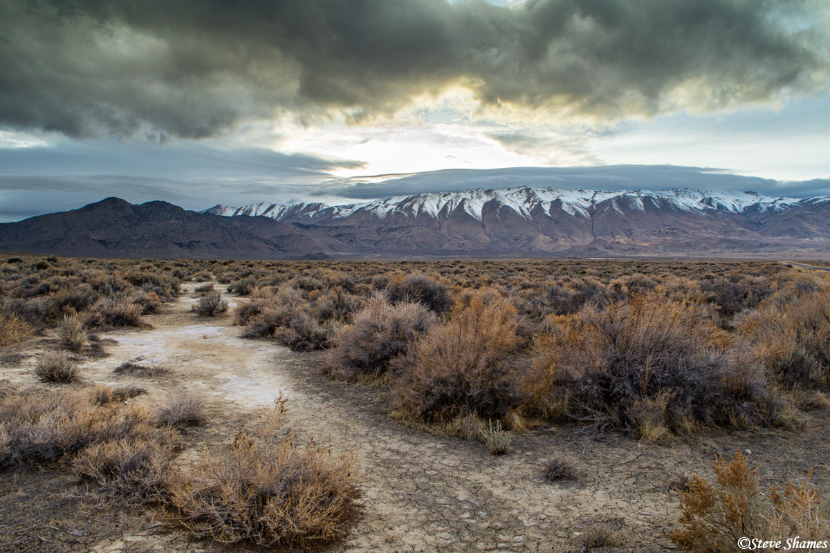 A look at the Granite Range, close to the town of Gerlach.