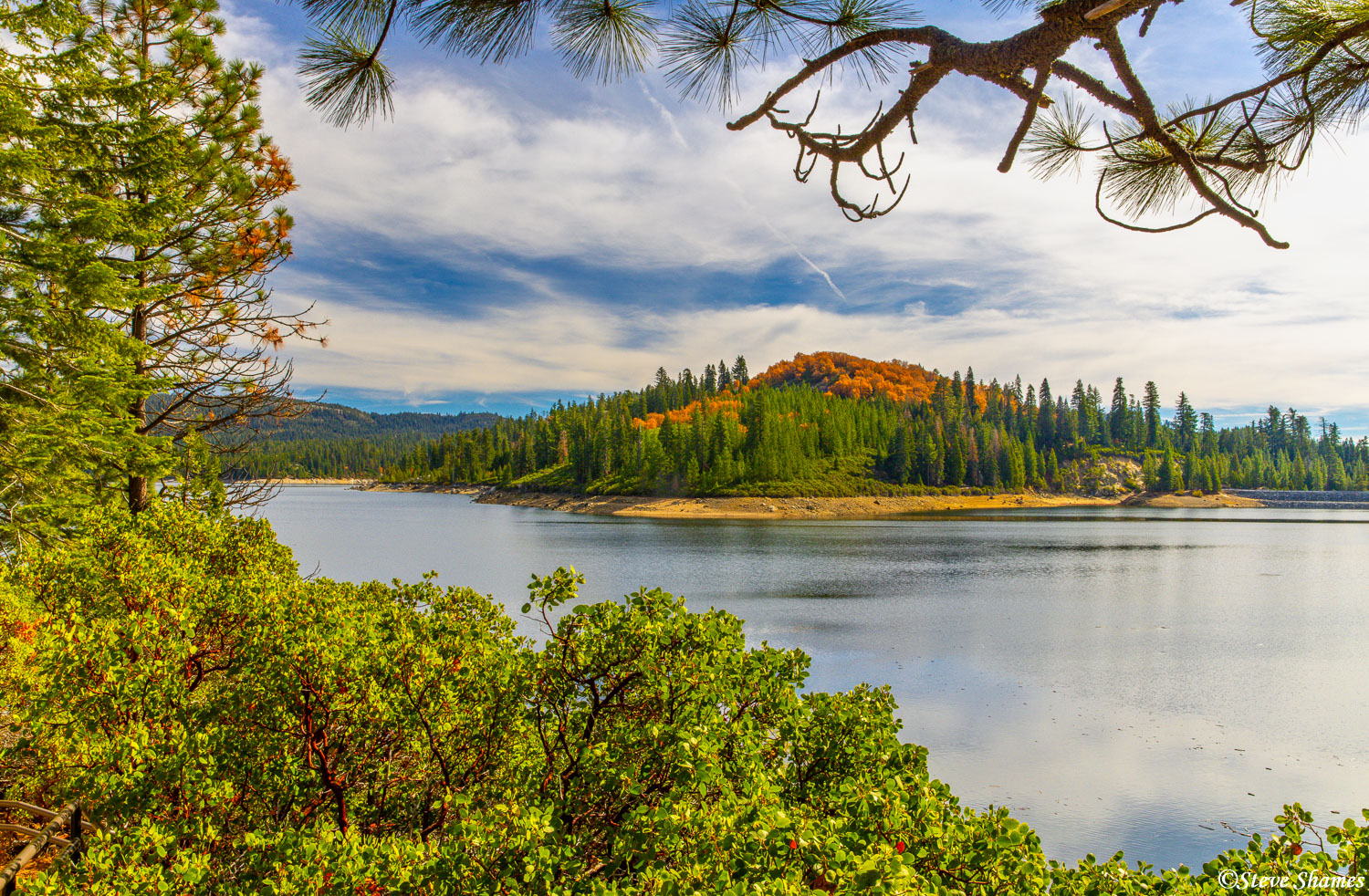 Another view of Ice House Reservoir.