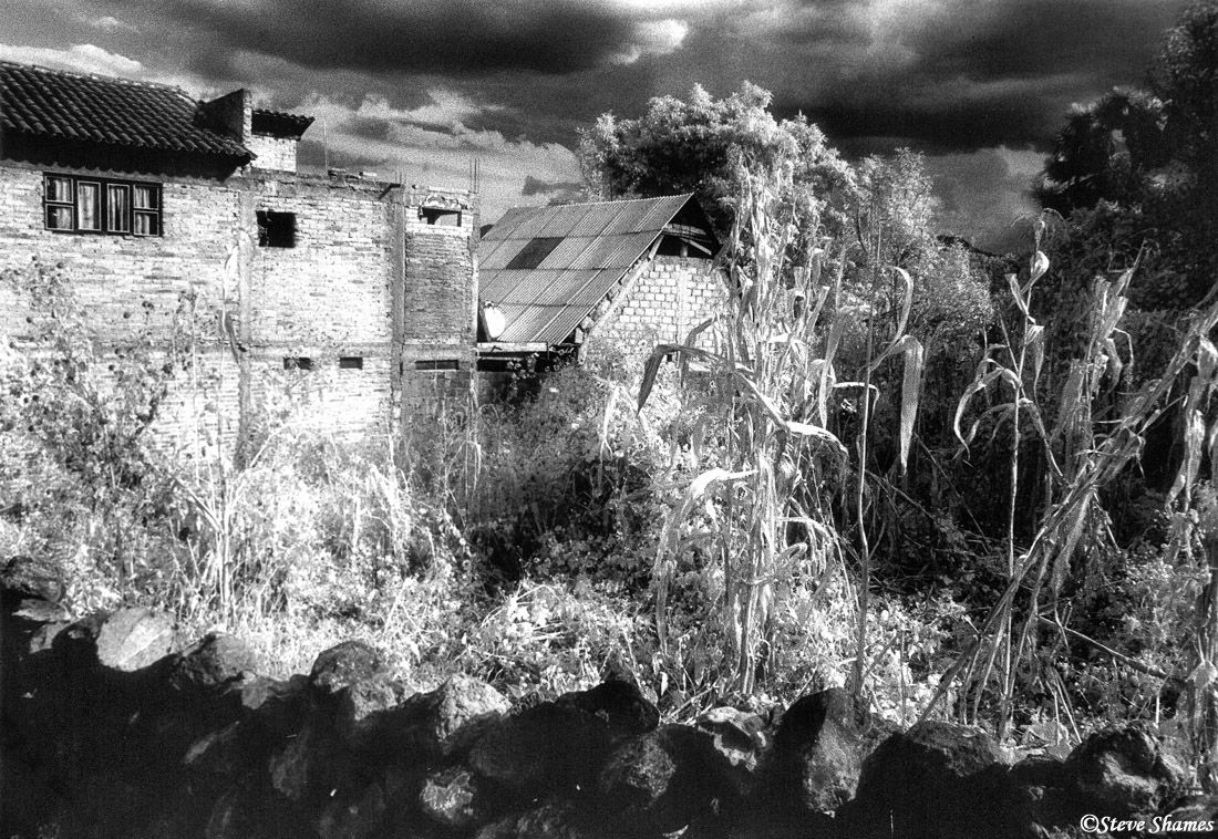 A scene in the little village of Ihuatzio.