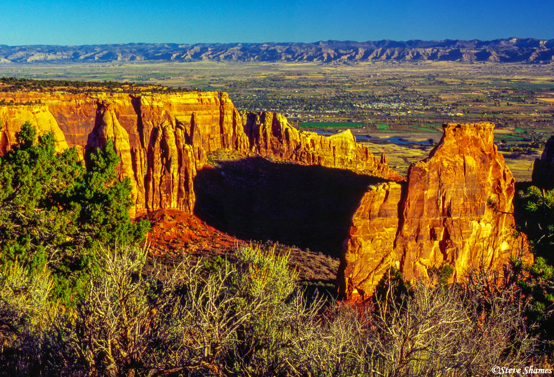 This structure within Colorado National Monument is known as Independence Monument.