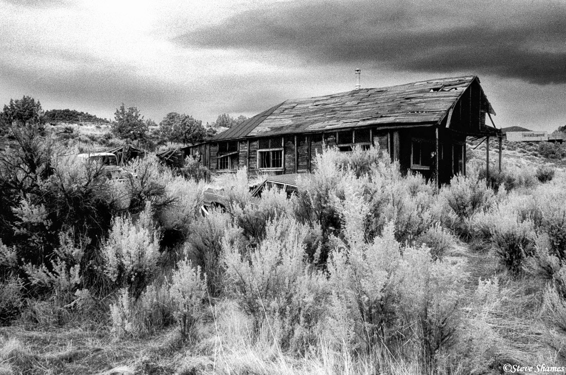 A scene in rural Nevada, this was in the tiny town of Ione.