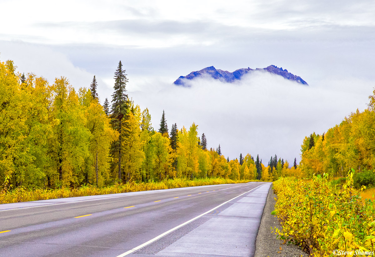 "Island in the sky" That is what I call this scene close to the town of Talkeetna