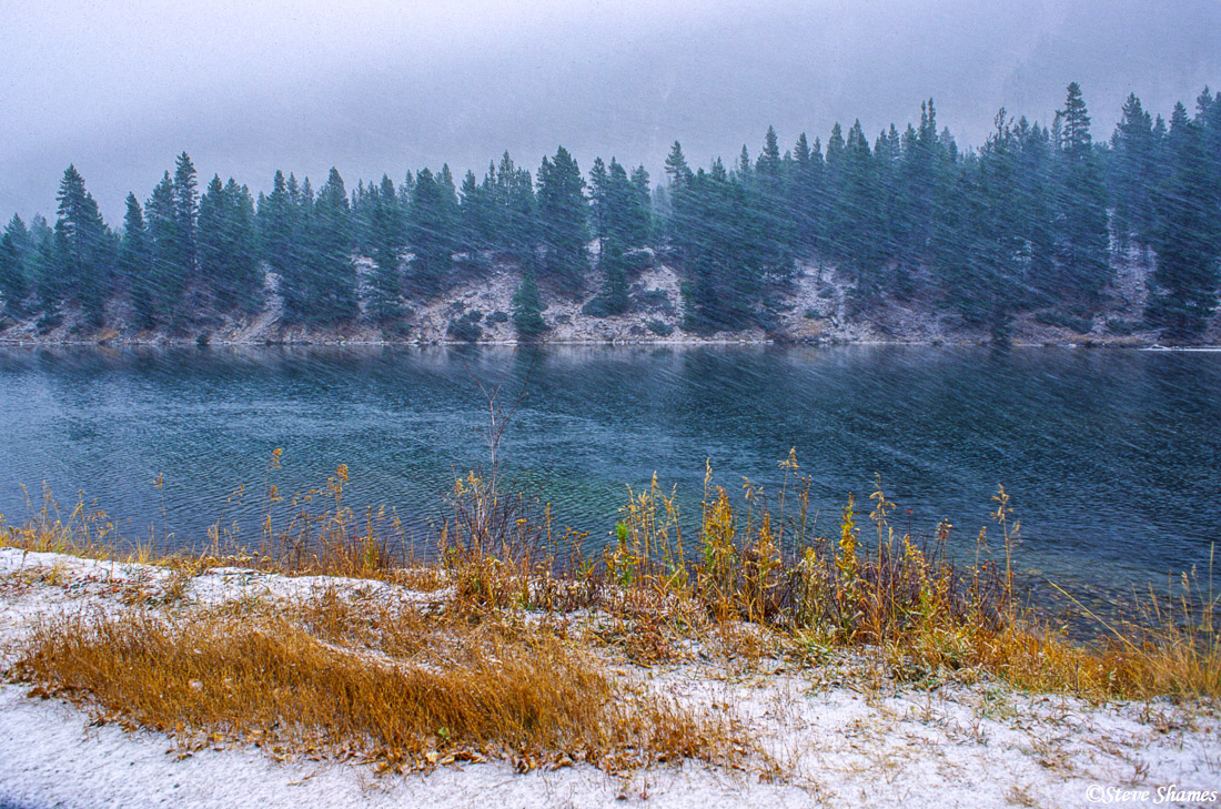 A little bit of fall snow in Colorado.