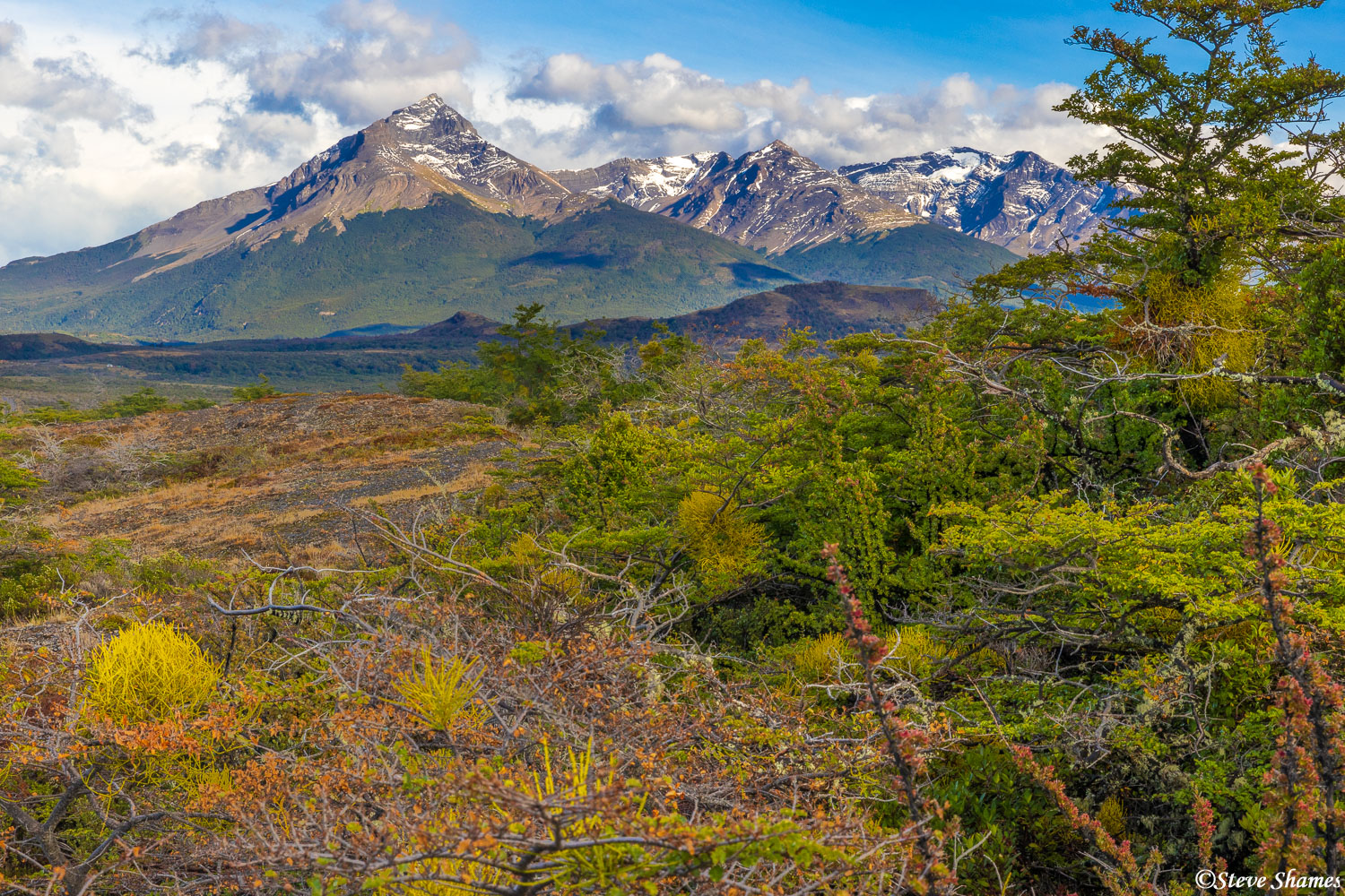 Some of the best mountain scenes I have ever seen, are in Patagonia.