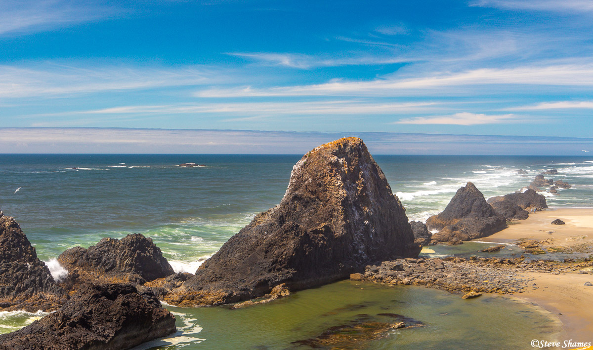 Seal Rock, along the scenic Oregon Coast.