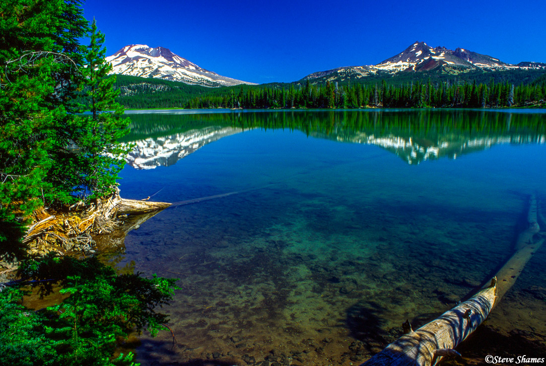 Sparks Lake, in the Deschutes National Forest.
