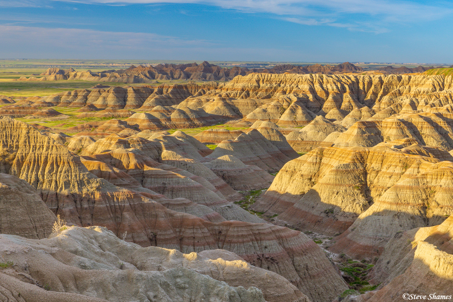 The early native Americans, along with the early settlers found this area impassable, hence the name "Badlands"