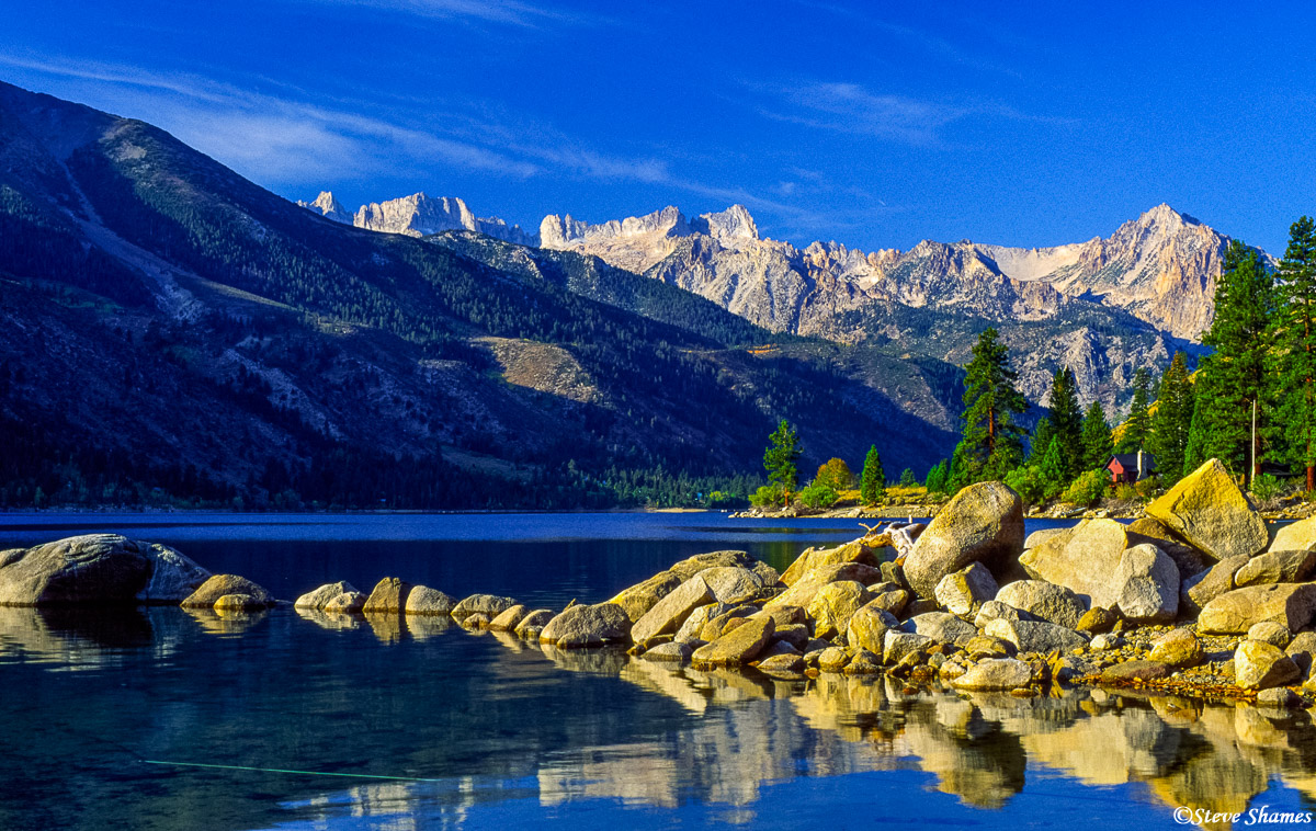 Sierra view from Twin Lakes.